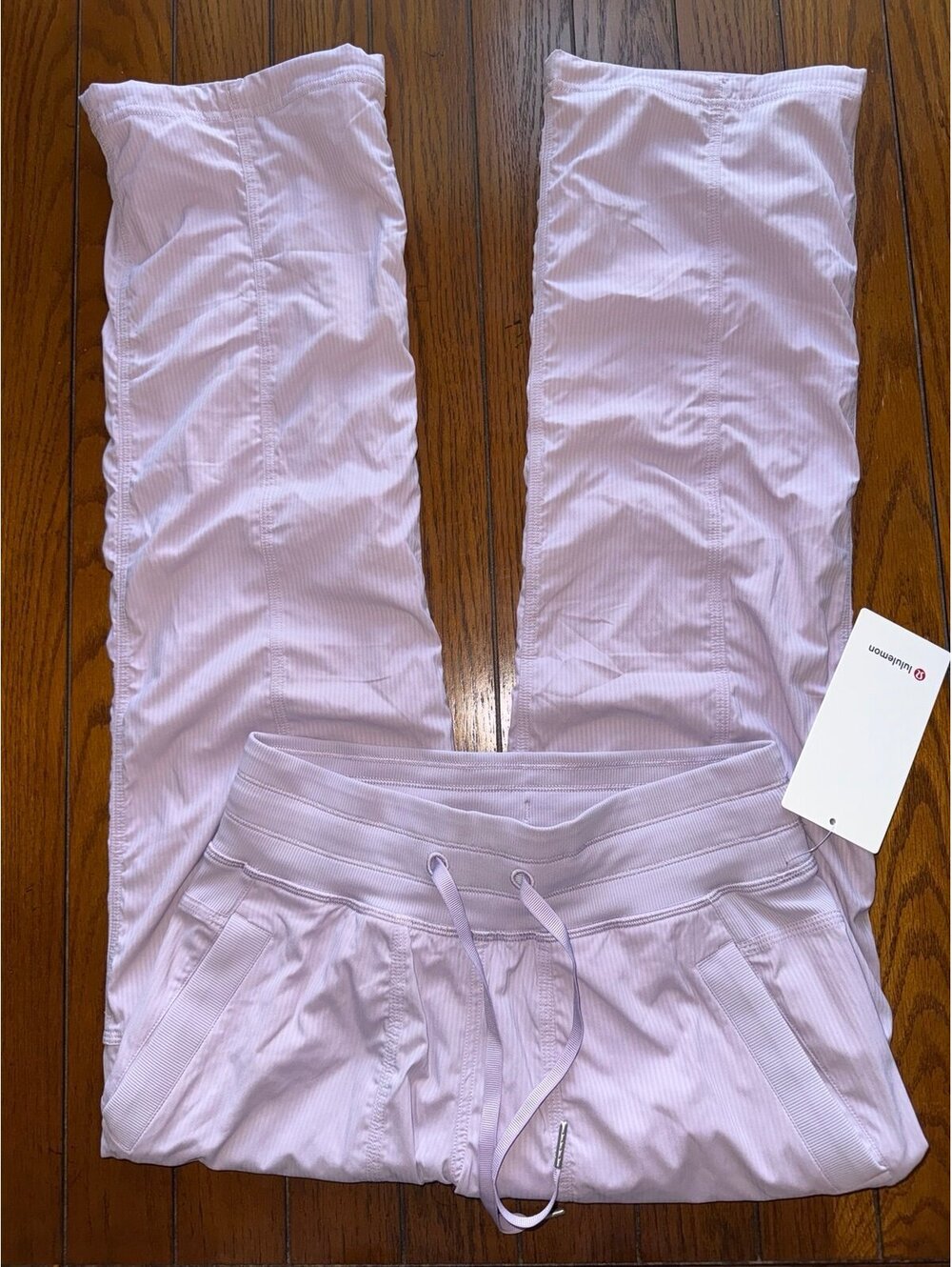Lululemon Dance Studio Mid-Rise Lined Pant 28.5” Lilac Play Size 4 NWT